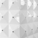 Біокамін Kratki EGZUL білий з кристалами Swarovski глянцевий з сертифікатом TUV