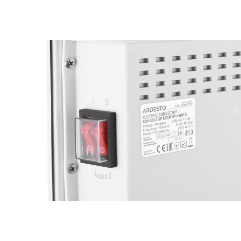 Конвектор електричний Ardesto CHB-2000MWPD (52 х 80.5 см)