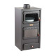 Піч камін з духовкою Line Stoves LS140 f
