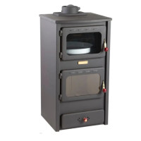 Line Піч камін з духовкою Line Stoves LS140 cif