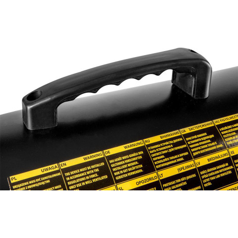 Теплова гармата дизель/гас Neo Tools, прямого нагріву, 20кВт, 300м2, 550м3/год, IPX4, чорний, 14.12кг