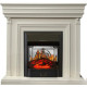 Камінокомплект електричний Dimplex IDaMebel Beethoven білий з каміном Majestic Black