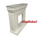 Камінокомплект електричний Dimplex IDaMebel Beethoven білий з каміном Majestic Black