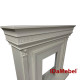 Камінокомплект електричний Dimplex IDaMebel Beethoven білий з каміном Majestic Black