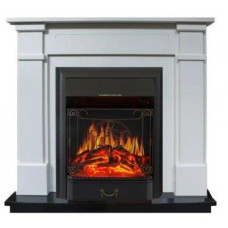 Камінокомплект електричний Dimplex IDaMebel Julia білий з каміном Majestic Black