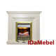 Камінокомплект електричний Dimplex IDaMebel Julia у класичному стилі з каміном Danville Brass