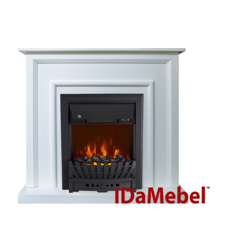 Камінокомплект електричний Dimplex IDaMebel Adele білий з каміном Electrolux EFP/P-1020