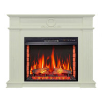 Камінокомплект ArtiFlame Neoclassic AF28 білий дуб (117.9 х 95.8 х 34.5 см) зі звуком