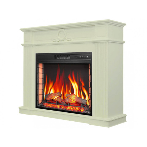 Камінокомплект ArtiFlame Neoclassic AF28 білий дуб (117.9 х 95.8 х 34.5 см) зі звуком