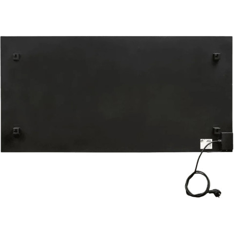 Кераміка обігрівач до 10 м2 Heats Anthracite чорний (60 х 60 см) 500 Вт з терморегулятором