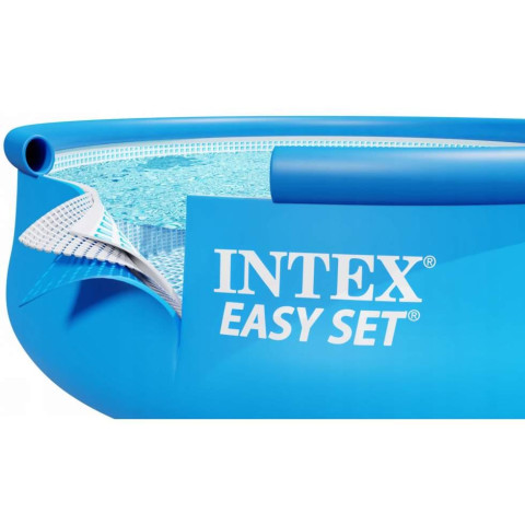 Надувний бассейн Intex Easy Set 28108 (244x61 см) з фільтр-насосом
