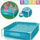 Каркасний басейн Intex 122x122x30 см прямокутний для дітей без фільтра (57173)