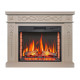 Камінокомплект ArtiFlame Delmona AF28S слонова кістка (113 х 92,3 х 31 см) зі звуком