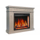Камінокомплект ArtiFlame Delmona AF28S слонова кістка (113 х 92,3 х 31 см) зі звуком