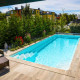 Композитний керамічний басейн Rhino Pools Monaco 750 Quarz Pearl (750 х 370 х 150 см)