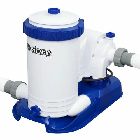 Каркасний басейн Bestway 732 x 366 x 132 см овальний великий з картриджним фільтром 26,1 м³ зі сходами та тентом (561ES)