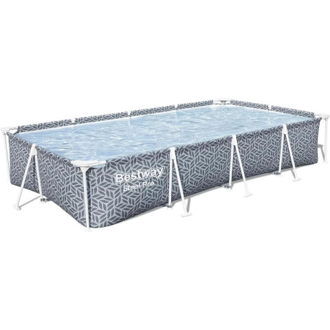 Каркасний басейн Bestway 366x201x66 см прямокутний для дітей з картриджним фільтром 4,0 м³ (561FV)