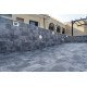 Мембрана StoneTile Grey плитка 40х20 см, 1.65 м армована з лаковим покриттям
