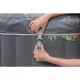 Надувний СПА-джакузі Bestway Aruba 60061 круглий 170x66 см 2-3-місний аеромасаж