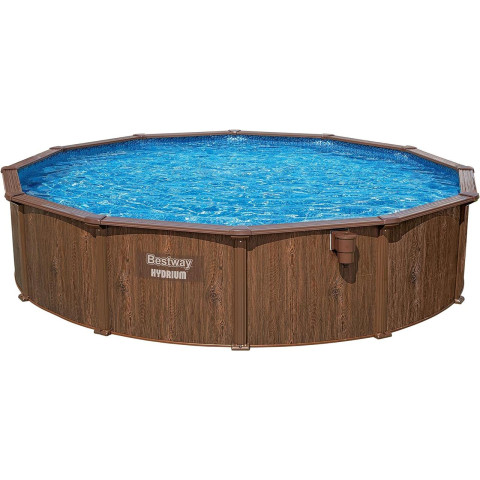Каркасний басейн Bestway 561CU Hydrium (488х132 см) 21 м³ з пісочним фільтром, сходами, підстилкою та тентом