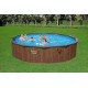 Каркасний басейн Bestway 561CU Hydrium (488х132 см) 21 м³ з пісочним фільтром, сходами, підстилкою та тентом