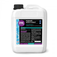Засіб для очищення та освітлення води POOLMAN AQUAFLOCK L, 5Л