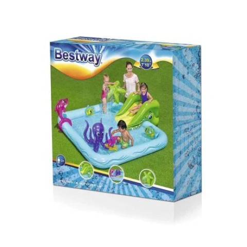 Ігровий центр надувний BESTWAY Акваріум 239х206х86 см