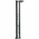 Вуличний душ для дачі та басейну AquaViva Hybride Dada Straight DS-D463NX 40 л антрацит 228 см з мийкою для ніг