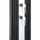 Вуличний душ для дачі та басейну AquaViva Hybride Dada Straight DS-D463NX 40 л антрацит 228 см з мийкою для ніг