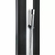 Вуличний душ для дачі та басейну AquaViva Hybride Dada Straight DS-D463NX 40 л антрацит 228 см з мийкою для ніг