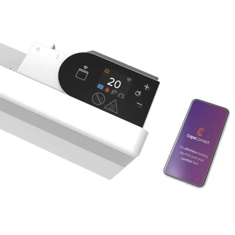Конвектор електричний до 30 м2 Intuis (Airelec) Tactic WiFi 1500W з цифровим термостатом WiFі 1500 Вт для квартири та будинку
