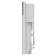 Електрообігрівач конвектор Intuis (Airelec) Tactic WiFi 2500W (90х44 см) з цифровим термостатом WiFі