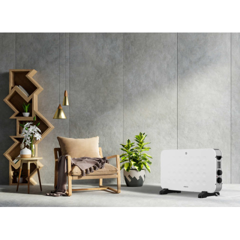Конвектор електричний до 20 м2 ARDESTO CHH-2000MWC 2000 Вт для квартири та будинку