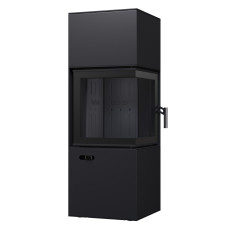 Сталева піч BOKAR Forum (9,2 kW) Black Ceramtex