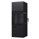 Сталева піч BOKAR Forum (9,2 kW) Black Ceramtex