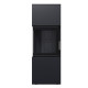 Сталева піч BOKAR Forum (9,2 kW) Black Ceramtex