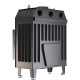 Камінна топка BOKAR 8050 (16,8 кв ) black ceramatex