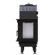 Камінна топка BOKAR 845045 L/R (17,0 кв) black ceramatex