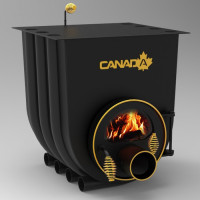 Піч булер'ян з варильною поверхнею та склом Тип 00 до 125 м³ Canada 7 кВт (555х480х700)