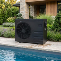 Тепловий насос до басейну до 110 м³ FALCON NEO з WI-FI 28 кВт 380В. Працює також на охолодження