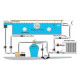 Тепловий насос Fairland THP60Ls 60 кВт 380В до 250 м3