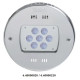 Прожектор для басейну LED 28/4, 24V, DC, RGBW, Ø-270 мм