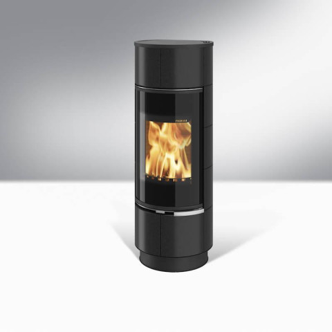 Піч-камін Thorma ATIKA Ceramic PLUS графіт матовий