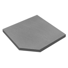 Камінь 33, кут внутрішній 45х45х3 гострий, NOVASCHISTE, тон Gris
