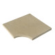 Камінь 33 кут внутрішній Luna (Луна) 48х33х3 см,
