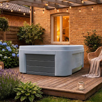 Гідромасажний СПА-басейн PUR Spas Spartan 216x182x87 см 4-місний 30+ форсунок