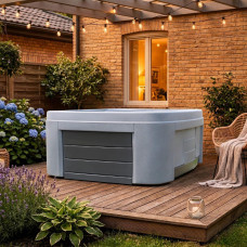 Гідромасажний СПА-басейн PUR Spas Spartan 216x182x87 см 4-місний 30+ форсунок