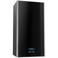 Ariston Котел газовий ALTEAS ONE NET 24, двоконтурний, 24 кВт, Wi-Fi, чорний