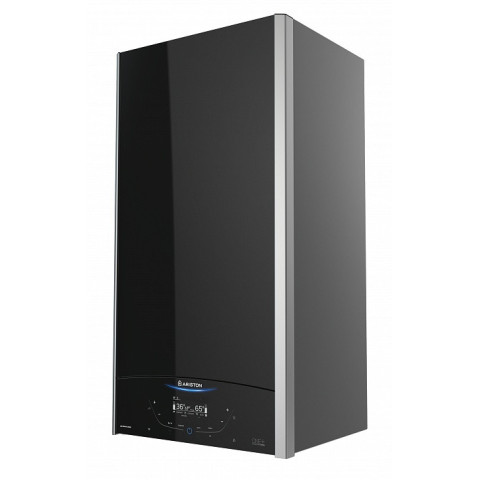 Ariston Котел газовий ALTEAS ONE NET 24, двоконтурний, 24 кВт, Wi-Fi, чорний