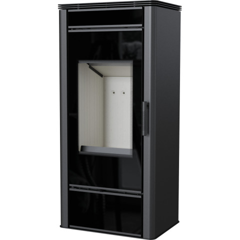 Сталева піч-камін Kratki KOZA TITAN GLASS (11,0 кВт)